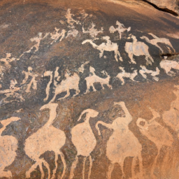 Camels depicted in 12,000-year-old rock art